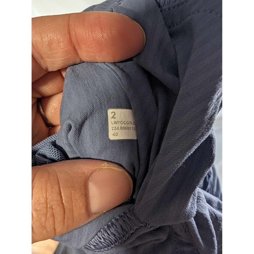 Lululemon Dance Studio High Rise Short 3" Oasis Blue Women's Shorts Size 2 - Picture 4 of 4